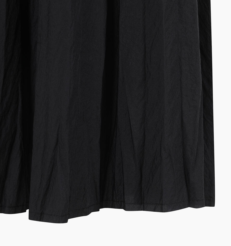 Black semi sheer maxi skirt - sisley k longuette skirts - Black | Sisley K image number 4